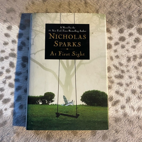 At First Sight by Nicholas Sparks Hardcover Book - Picture 2 of 4